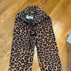 Beach Riot Tan and Black Leopard Print Leggings